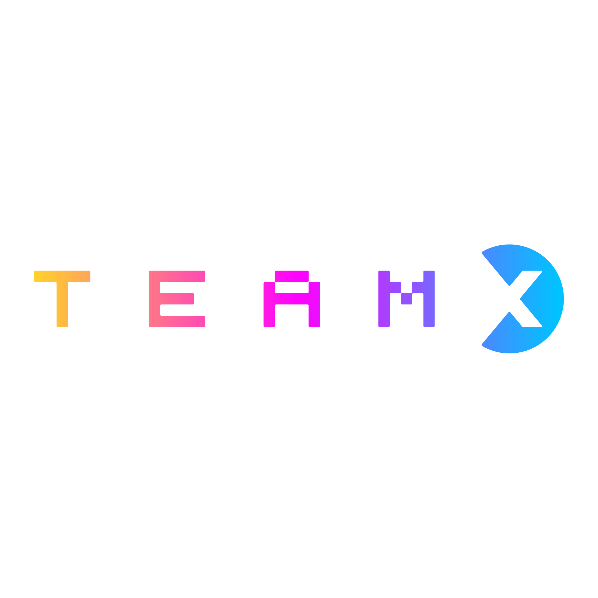 Logo écrie TEAMX